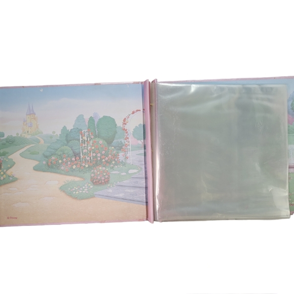 EK Success Pink Disney Princess 12" x 12" Scrapbook Album Read Below - Picture 9 of 12